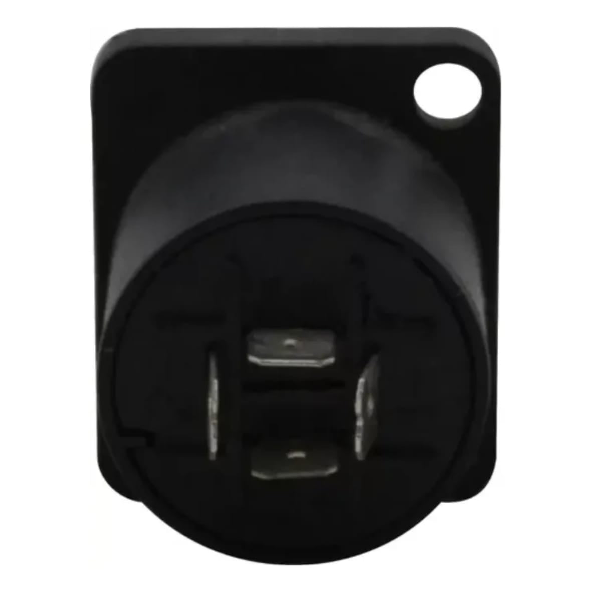 Conector Plug Speakon Fêmea Painel 4 Vias com Trava – Áudio Profissional