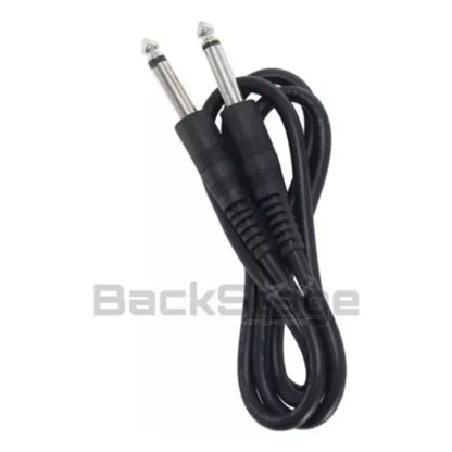 Microfone Sem Fio Duplo de Mão UHF Profissional – 100 Canais – Preto